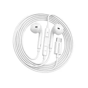 OEM Mayaxess, Žične USB-C slušalke za Galaxy Z Fold 6 z vgrajenim mikrofonom, Bela, (5000299414)