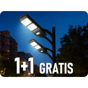 V-TAC LED solarna ulična svetilka 8W, 1000lm, 1+1 gratis! Barva světla: Hladna bela