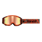 Motocross naočale LS2 Charger PRO HV narančaste s iridij pleksiglasom