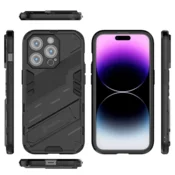 Maska Bibercas za iPhone 16 Pro crna