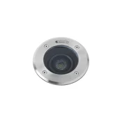 FARO BARCELONA LED luč za vgradnjo Geiser, odporna na morsko vodo, 18 cm, 10° - Sodobni - satenasto nerjaveče jeklo, prozorno - Kovina