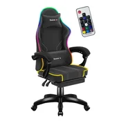 Huzaro Gaming Pisarniški Stol Force 3.7 RGB Črni