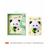 LAZY STARS BLOK SQUISHI A5 128L PANDA