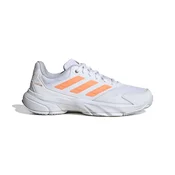 Ženska obutev za tenis adidas Courtjam Control 3 Tennis Shoes Ftwr White/Beam Orange/Crystal White EUR 40 2/3