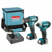 Set CXT-DF333D, TD110D, BL1021X x2, DC10SB, torba | MAKITA - Makita