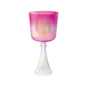 Kristalni pojoči kelih 15cm, F4, srčna čakra, CSC6FPFOL MEINL