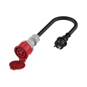 Platinet A11C35S prijenosni adapter za punjenje/napajanje elektricnih vozila, 3,6 kW, 16 A, 3-fazni, crni
