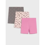 Sinsay - Kratke biciklisticke 3 pack - pastelno roze