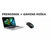 Prenosni računalnik ACER Aspire 3 A315-44P-R450 R5-5500U/16GB/SSD 512GB/15,6FHD/NoOs + miška