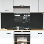 Kuhinjski zid 2 pcs Tamno siva 80 x 60 cm
