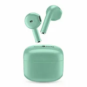 CellularLine Music Sound Swag Slušalke z mikrofonom Brezžična V ušesu Klici/glasba Bluetooth Zelena (BTMSTWSSWAGG)
