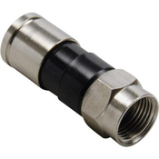 BKL Electronic F-kompresijski vtič, premer kabla: 7.4 mm