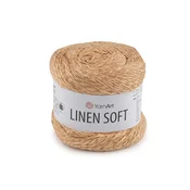 Pletena preja Linen Soft 100 g - (7305) bež kamelja