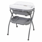 FreeON Stojalo z banjico in s previjalno podlogo Swan grey