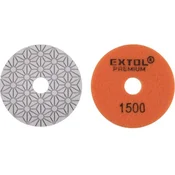 EXTOL dijamantni polirajuci disk za plocice, promjer 100 mm, P1500, cicak 8803098