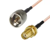 shumee Pigtail SMA vtičnica/UHF vtič RG316 2m
