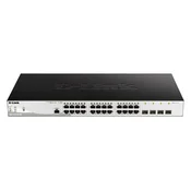 slomart D-Link DGS-1210-28/ME/E mrežni prekidac, 24x 1GbE, 4x Combo SFP/RJ45, PoE+