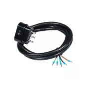 COMMEL (c0715) prikljucni strujni kabl trofazni 16A 400V 2m crni