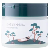 Round Lab Pine Calming Cica Pad - Pomirjujoči Obrazni Blazinice z Izvlečkom Centelle 50kos