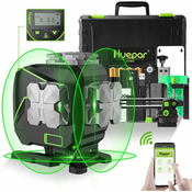 Huepar PRO12 linijski gradbeni laserski nivelir Bluetooth + daljinec S03DG