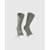 Nogavice ASSOS Endurance S11, zelene z robom (II (EU 43 - 46))