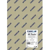 Papir za pastel Canson Mi-Teintes A3 160 g - 10 listov - Bršljan 448