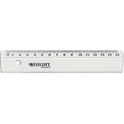 RAVNILO 15CM WESTCOTT PVC PROZORNO E-10150 BP