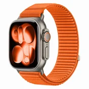 Tech-protect Nylon Loop pašček za Apple Watch 44/45/46/49mm, orange