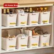 JD Original Kutija za odlaganje sa tockicima, 43.4x20.5x24.4cm, Bela