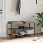 Vidaxl Blazina za klop 2 kos Mikrovlakna Taupe Globina 35 cm
