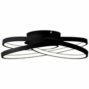 Brilliant - LED stropna svetiljka LABYRINTH LED/40W/230V, precnik 39,5 cm, crna
