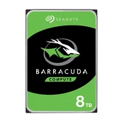 Seagate Barracuda ST8000DM004 unutarnji cvrsti disk 8 TB 5400 RPM 256 MB 3.5 Serijski ATA III