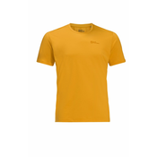 Jack Wolfskin DELGAMI S/S M, muška majica za planinarenje, žuta 1809811