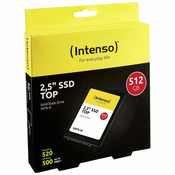 (Intenso) SSD Disk 2.5, kapacitet 512GB, SATA III TOP - SSD-SATA3-512GB/Top