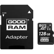 Micro SD XC Goodram Memory Card 128GB Class 10