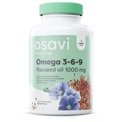 Olje lanenega semena Omega 3-6-9, 1000mg - 120 mehkih kapsul