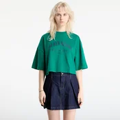 Majice Calvin Klein Jeans Ss Cropped Boxy Heri Tee Green S