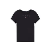 Tommy Jeans Majica rdeča/črna/bela
