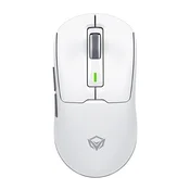 Igralna miška Meetion Air GW24 s tremi načini povezave - bela (PC)