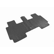 Rubber car mats VW ID. Buzz People 2022- (2nd row, long version, 6 seats)