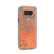 Ovitek Fluid silikonska eaves fluid za Samsung Galaxy S8+, Teracell, oranžna