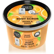 Organic Shop Body Scrub Sicilian Orange - 250 ml