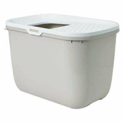 SVC SAVIC HOP Anthracite with White Lid – Cat Litter Tray – 58.5x39x39.5 cm – 1 pc.