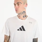 Adidas M TR CAT G T, muška majica za fitnes, bijela JXY95