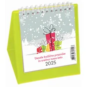 KOLEDAR NAMIZNI PIRAMIDA LIMETA ZELEN 10X11 2025
