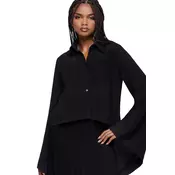 Ženska srajca KILLSTAR - Bloomia - Black - KSRA014540