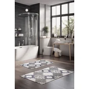 Lessentiel Maison Set prostirki za kupatilo CT-5234, 2 Komada, Siva
