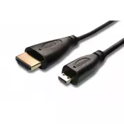 Kabel HDMI s priključkom Micro HDMI, 5m
