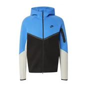 Nike Sportswear Jopa na zadrgo Tech Fleece azur/svetlo siva/črna