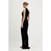 Obleka Rick Owens Lilies Avra Gown črna barva, LI02E3505.JVS